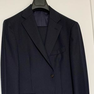 Navy Pinstripe - Napoli Suit